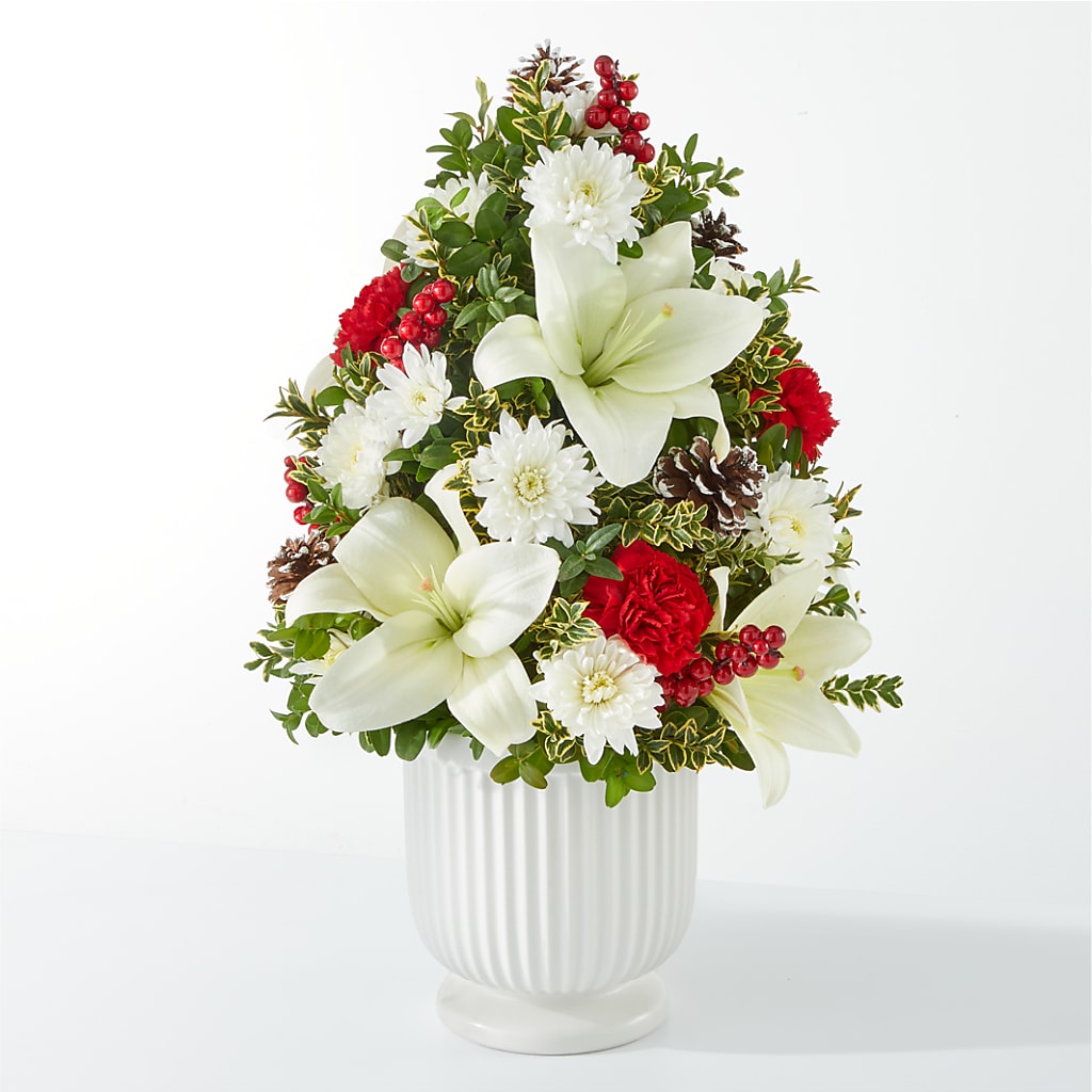 Festive Moments Tree – UP UP & AWAY FLORAL & EVENT PLANNING, Lumberton NC