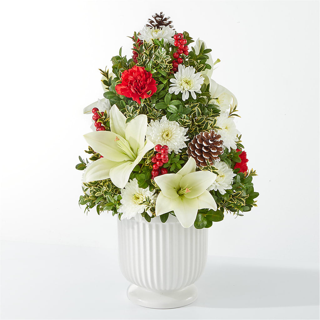 Festive Moments Tree – UP UP & AWAY FLORAL & EVENT PLANNING, Lumberton NC