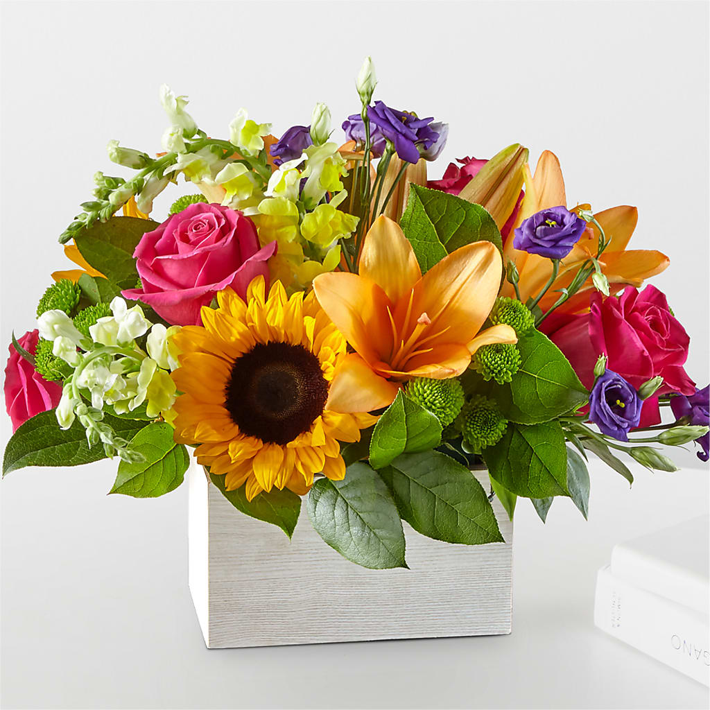 Best Day Box Bouquet – UP UP & AWAY FLORAL & EVENT PLANNING, Lumberton NC