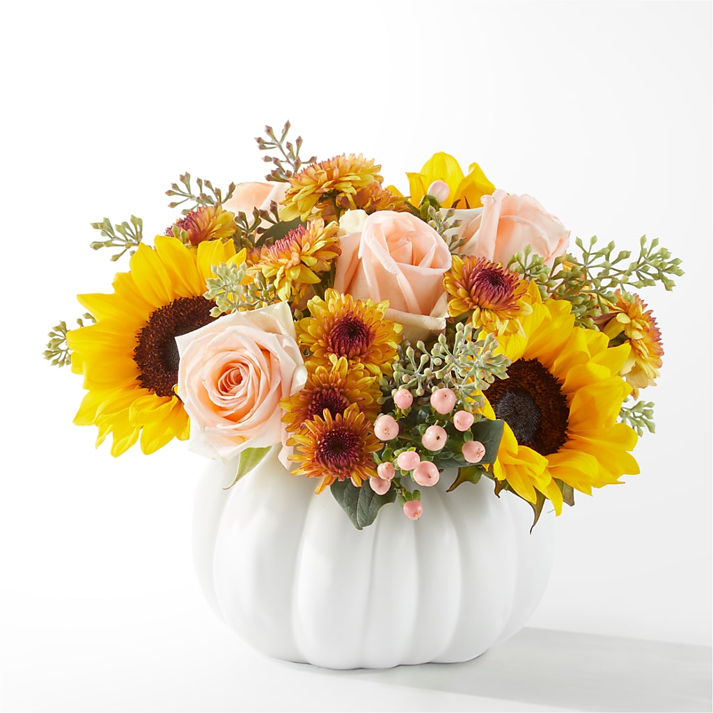 Pumpkin to Talk About Bouquet – UP UP & AWAY FLORAL & EVENT PLANNING, Lumberton NC