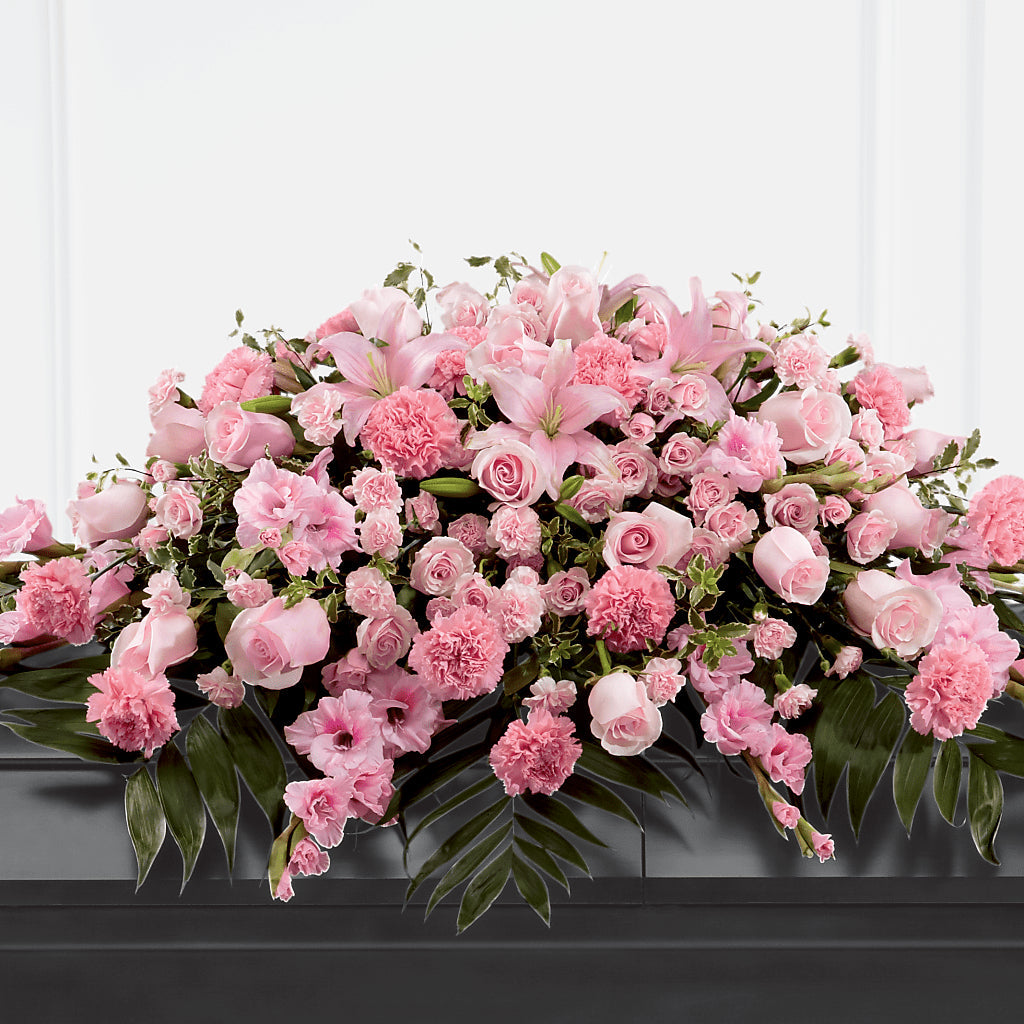 Garden of Comfort Casket Spray (Standard) – UP UP & AWAY FLORAL & EVENT PLANNING, Lumberton NC