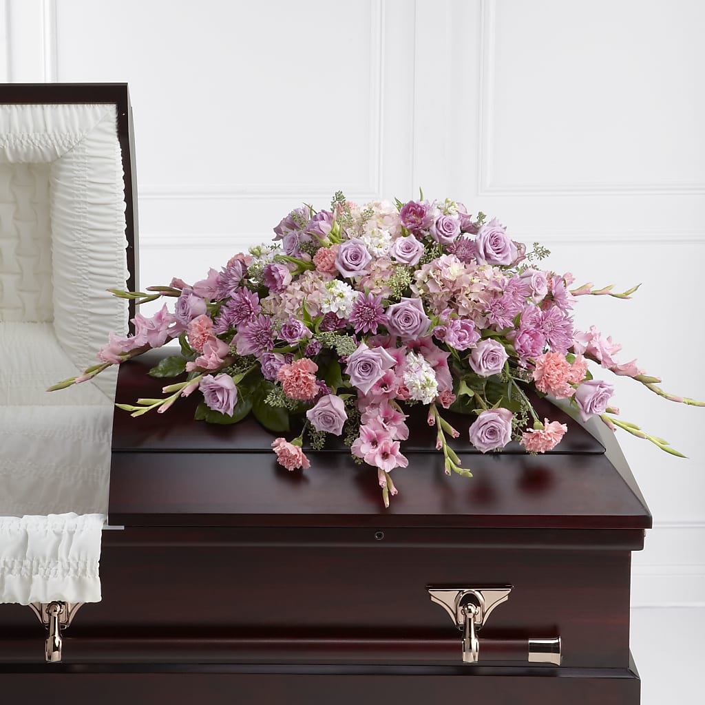 Immorata Casket Spray – UP UP & AWAY FLORAL & EVENT PLANNING, Lumberton NC