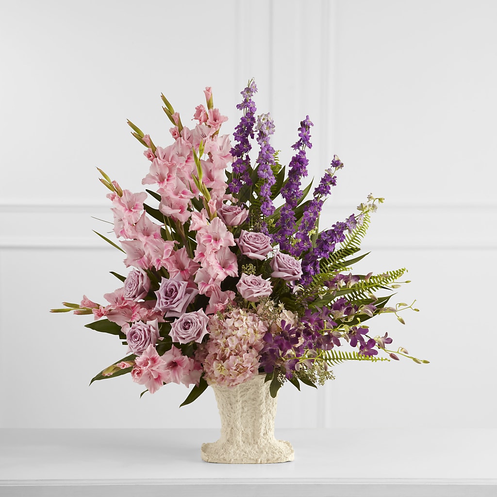 Flowing Garden Arrangement – UP UP & AWAY FLORAL & EVENT PLANNING, Lumberton NC