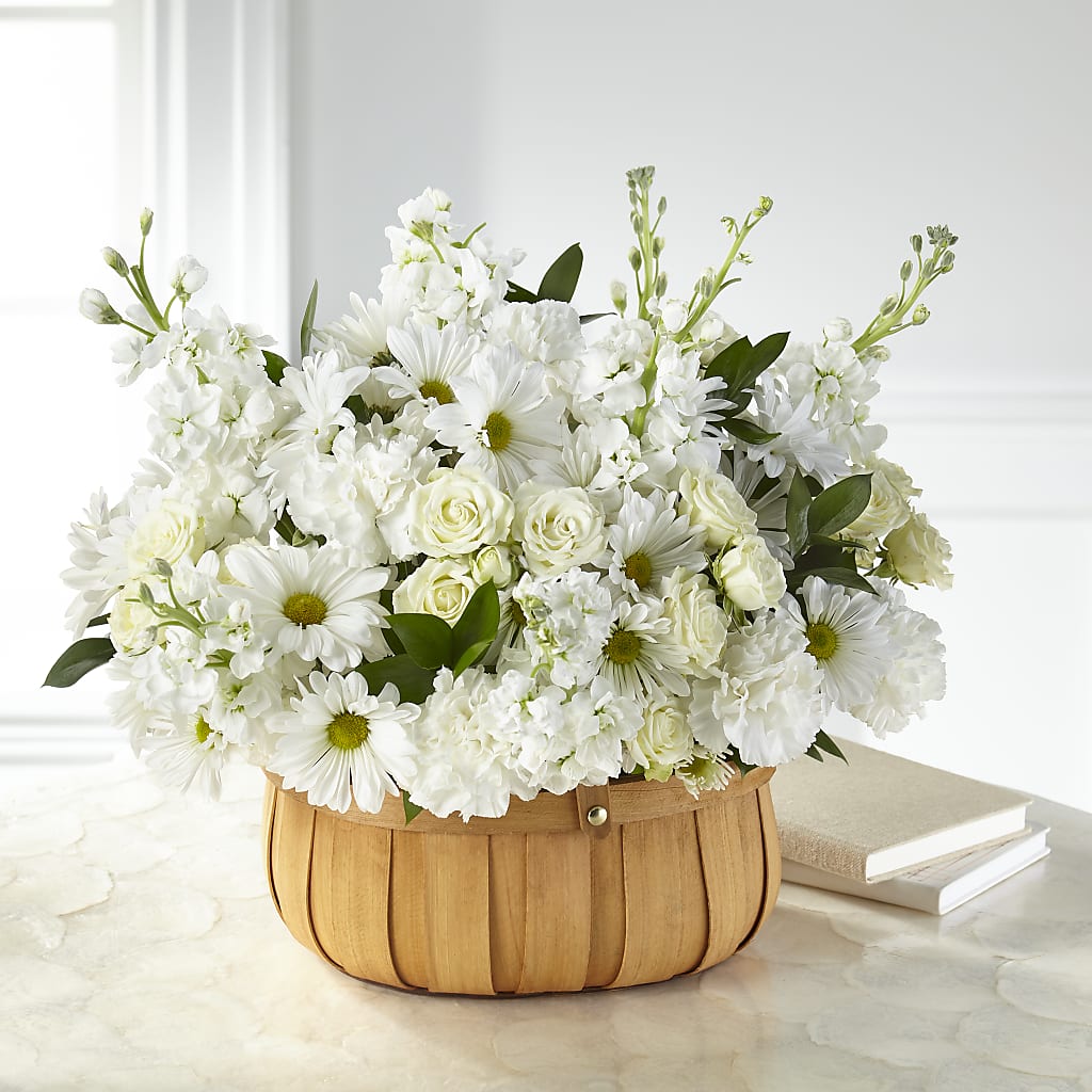 Graceful Garden Basket – UP UP & AWAY FLORAL & EVENT PLANNING, Lumberton NC