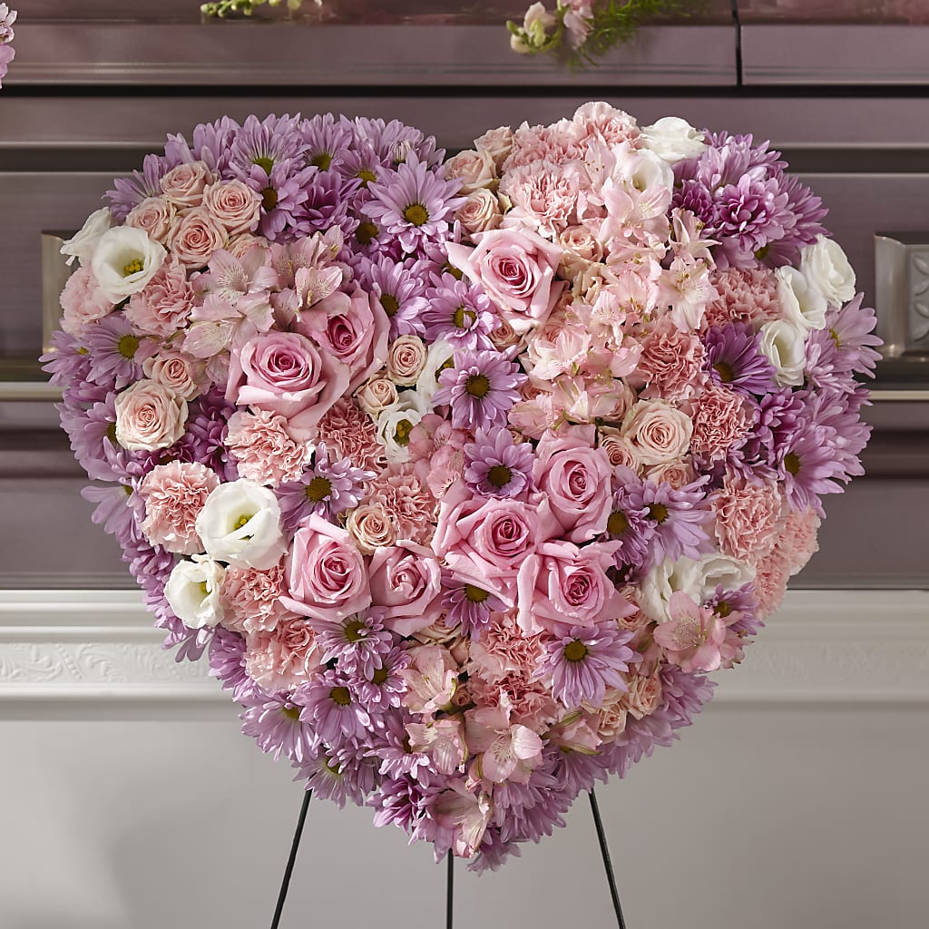 Heaven's Light Heart – UP UP & AWAY FLORAL & EVENT PLANNING, Lumberton NC