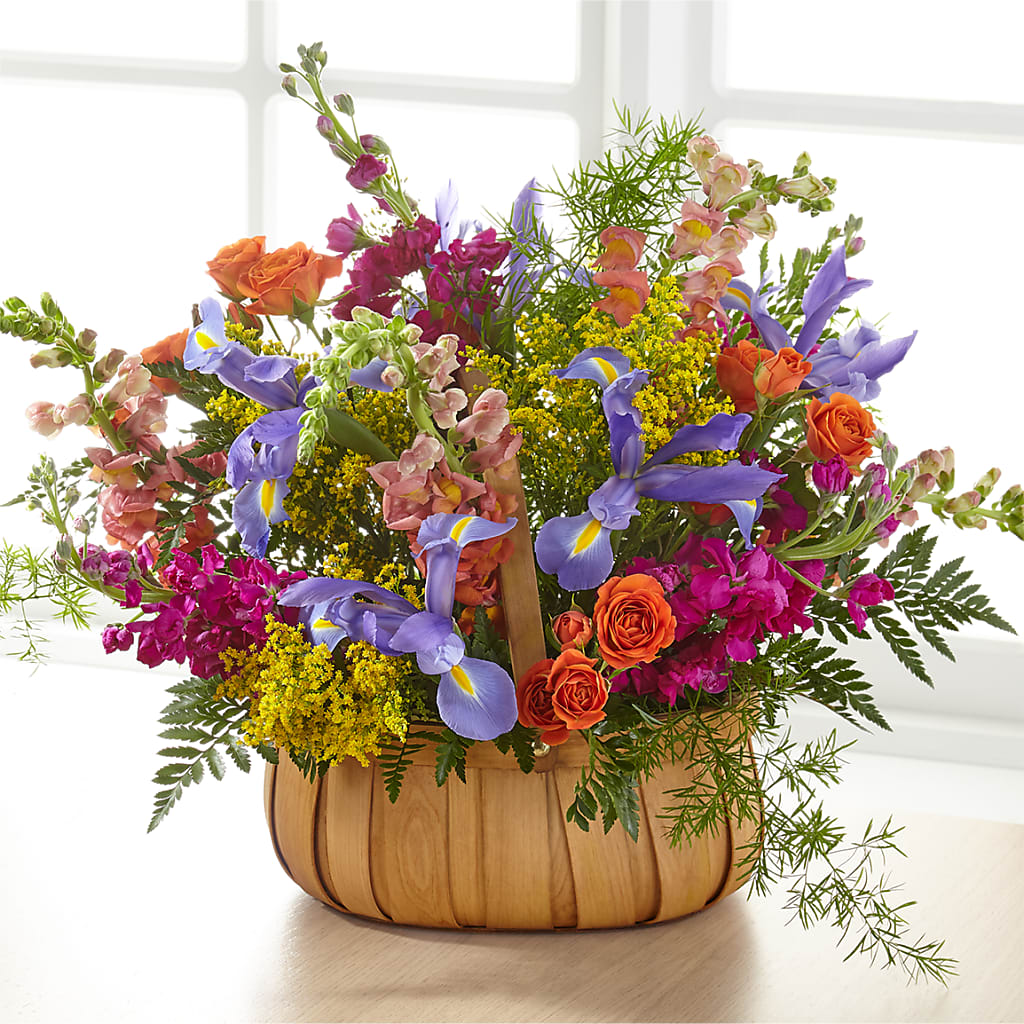 Garden of Life Basket – UP UP & AWAY FLORAL & EVENT PLANNING, Lumberton NC