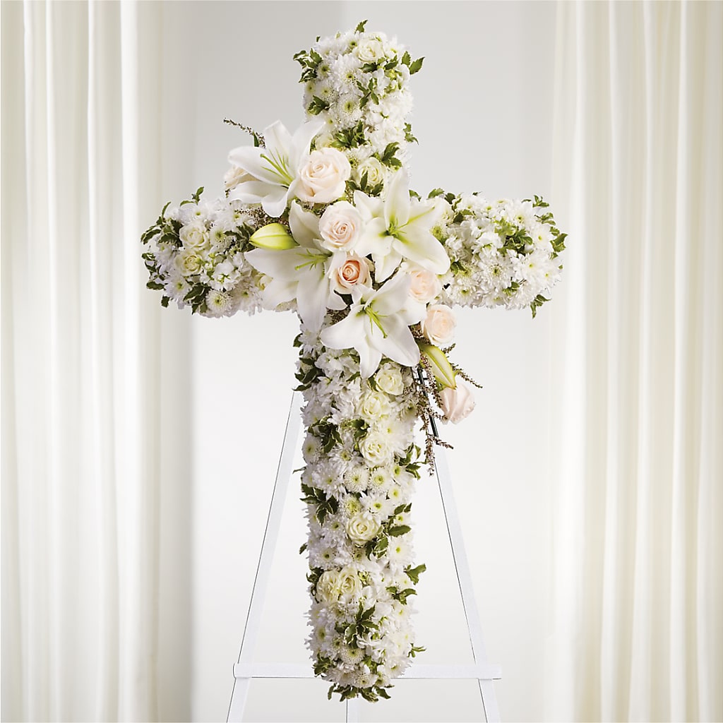 Spiritual Guidance Standing Spray – UP UP & AWAY FLORAL & EVENT PLANNING, Lumberton NC