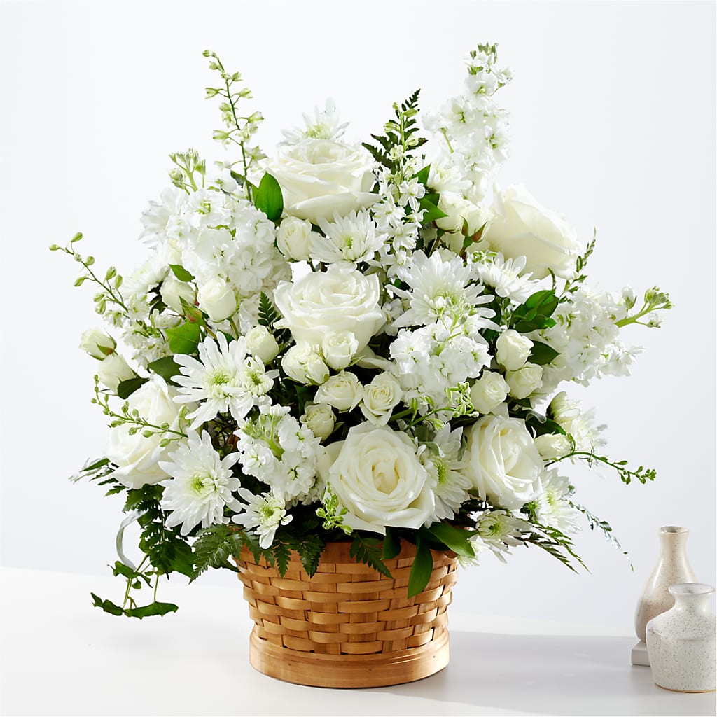 Heartfelt Condolences Arrangement – UP UP & AWAY FLORAL & EVENT PLANNING, Lumberton NC