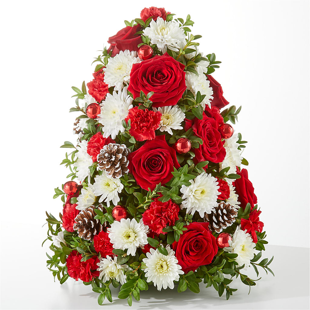 Let It Snow Tree – UP UP & AWAY FLORAL & EVENT PLANNING, Lumberton NC