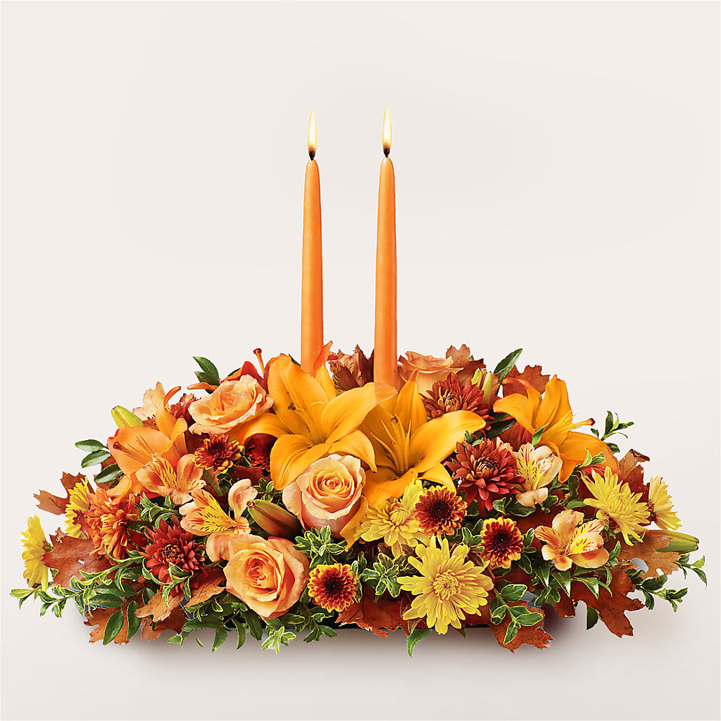 Traditions Centerpiece – UP UP & AWAY FLORAL & EVENT PLANNING, Lumberton NC