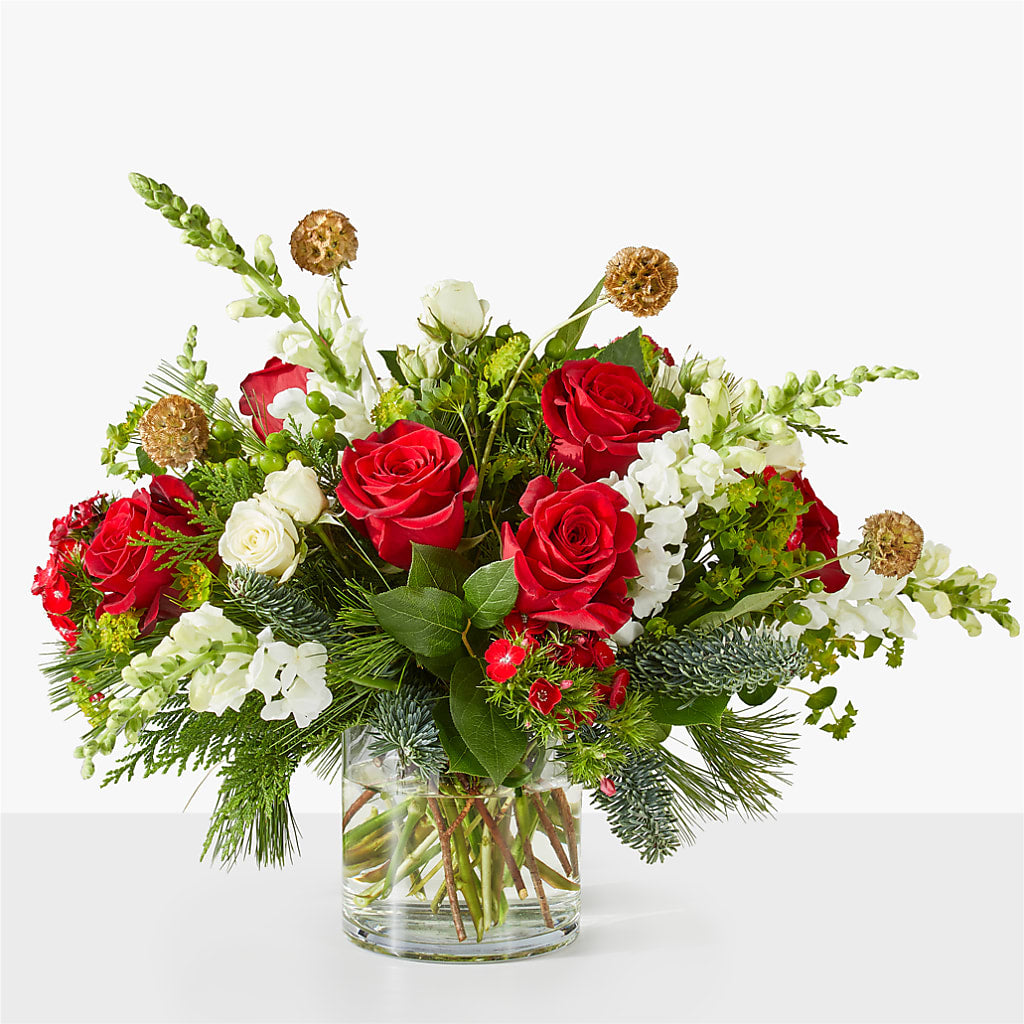 Deck the Halls Bouquet – UP UP & AWAY FLORAL & EVENT PLANNING, Lumberton NC