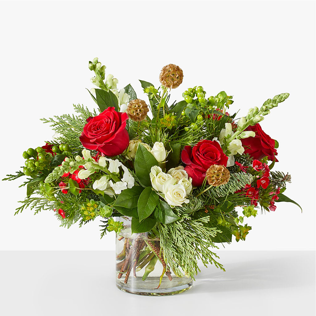 Deck the Halls Bouquet – UP UP & AWAY FLORAL & EVENT PLANNING, Lumberton NC
