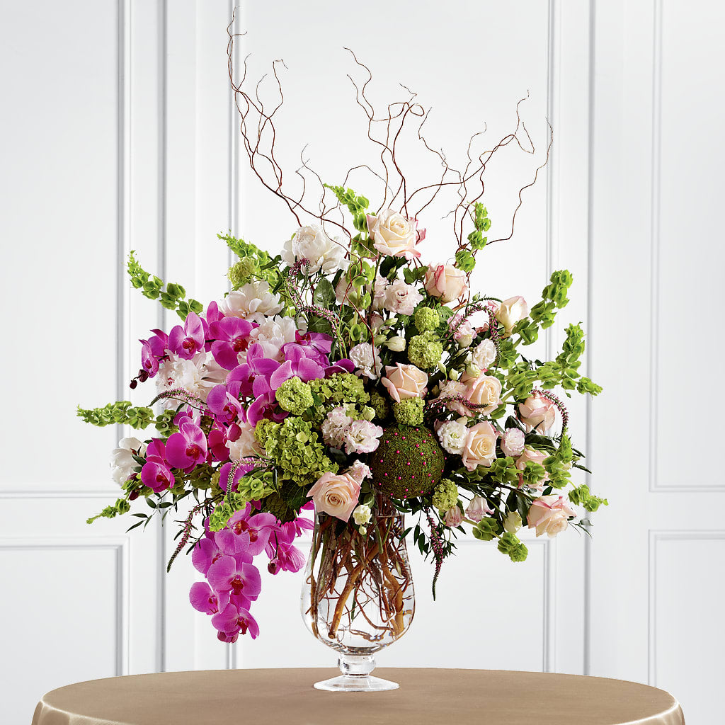 Soft Sophistication Arrangement – UP UP & AWAY FLORAL & EVENT PLANNING, Lumberton NC