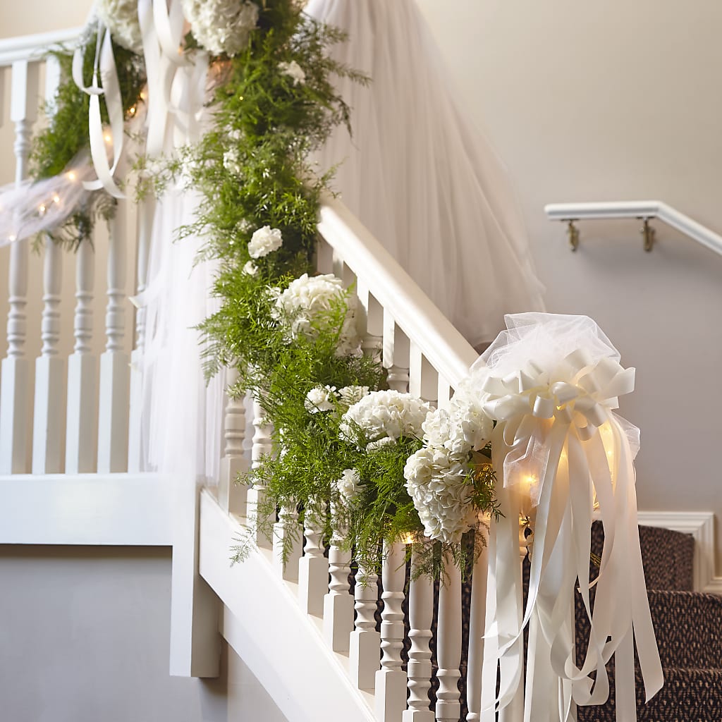 Champagne Dreams Garland – UP UP & AWAY FLORAL & EVENT PLANNING, Lumberton NC