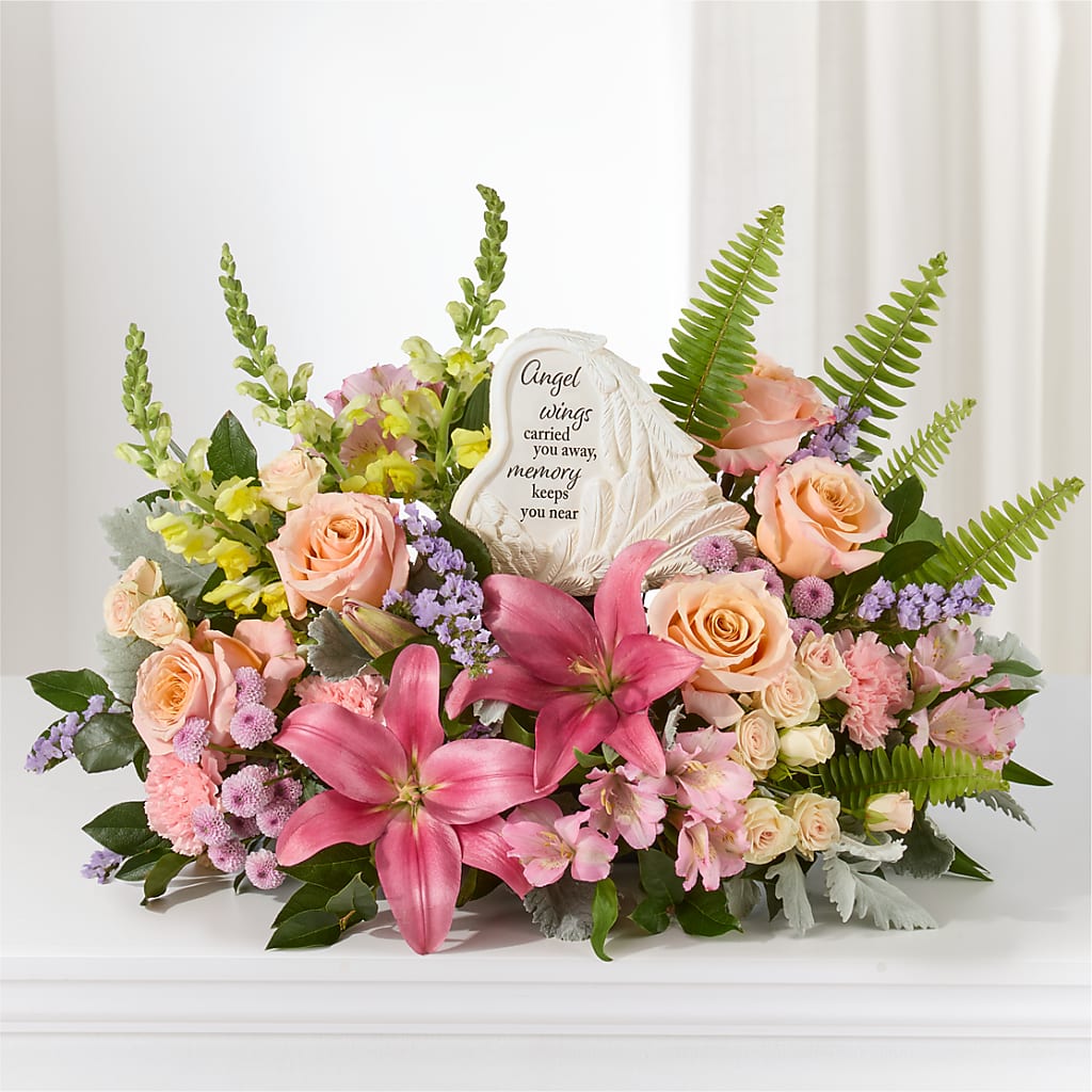 Gentle Light Arrangement – UP UP & AWAY FLORAL & EVENT PLANNING, Lumberton NC