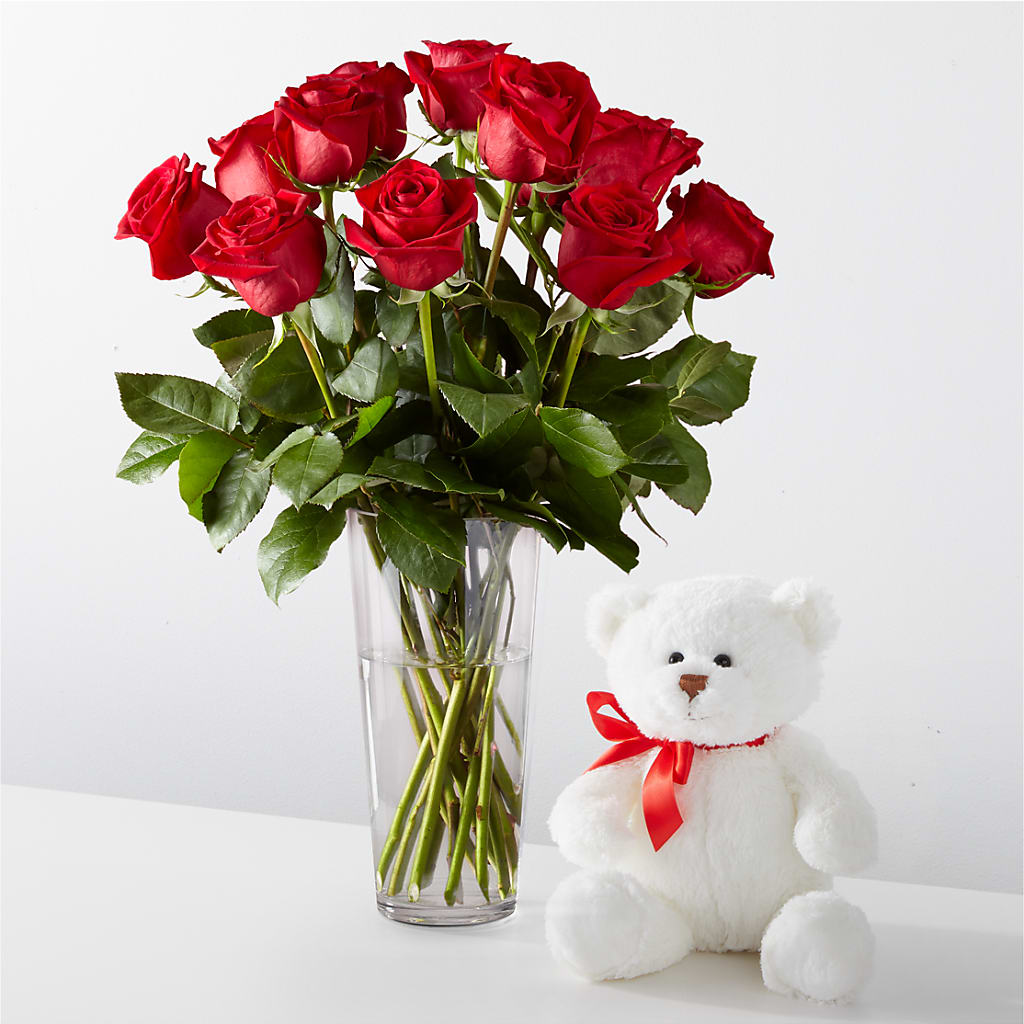Romantic Long Stem Red Rose Bouquet Bundles – UP UP & AWAY FLORAL & EVENT PLANNING, Lumberton NC