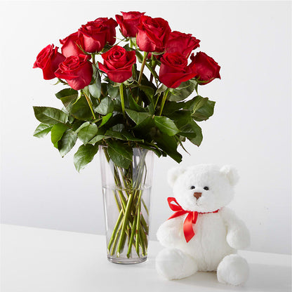 Romantic Long Stem Red Rose Bouquet Bundles – UP UP & AWAY FLORAL & EVENT PLANNING, Lumberton NC