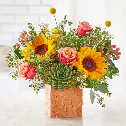 Sunflower Season Bouquet – UP UP & AWAY FLORAL & EVENT PLANNING, Lumberton NC
