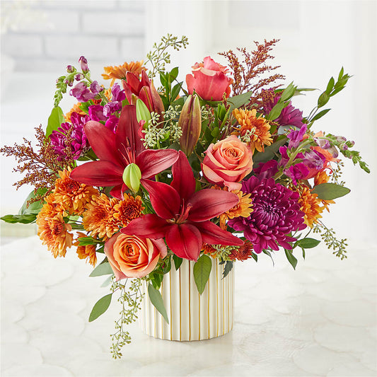 Burgundy Landscape Bouquet – UP UP & AWAY FLORAL & EVENT PLANNING, Lumberton NC
