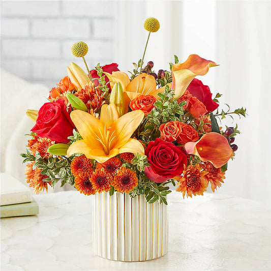 Scarlet Skies Bouquet – UP UP & AWAY FLORAL & EVENT PLANNING, Lumberton NC