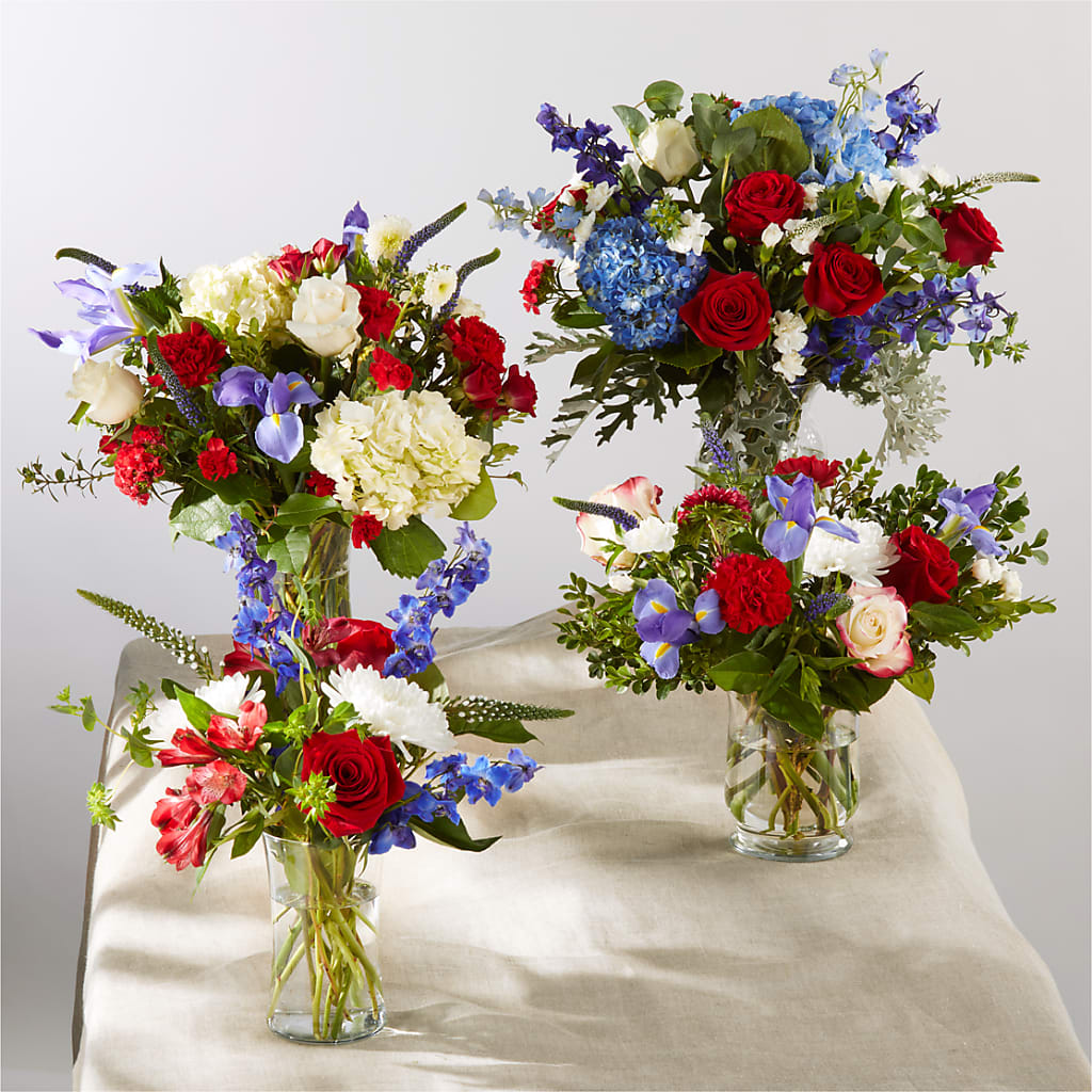 Star Spangled - A Florist Original – UP UP & AWAY FLORAL & EVENT PLANNING, Lumberton NC