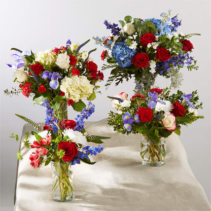 Star Spangled - A Florist Original – UP UP & AWAY FLORAL & EVENT PLANNING, Lumberton NC