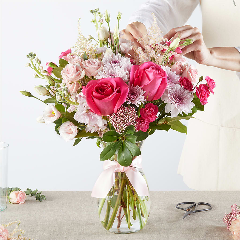 Pink Ribbon - A Florist Original – UP UP & AWAY FLORAL & EVENT PLANNING, Lumberton NC