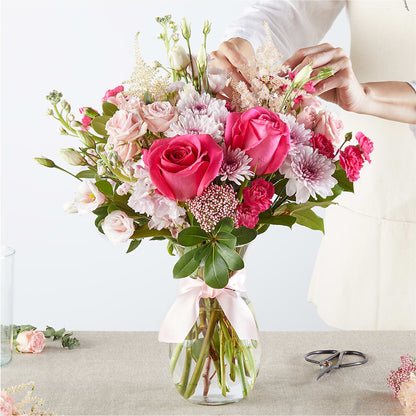 Pink Ribbon - A Florist Original – UP UP & AWAY FLORAL & EVENT PLANNING, Lumberton NC