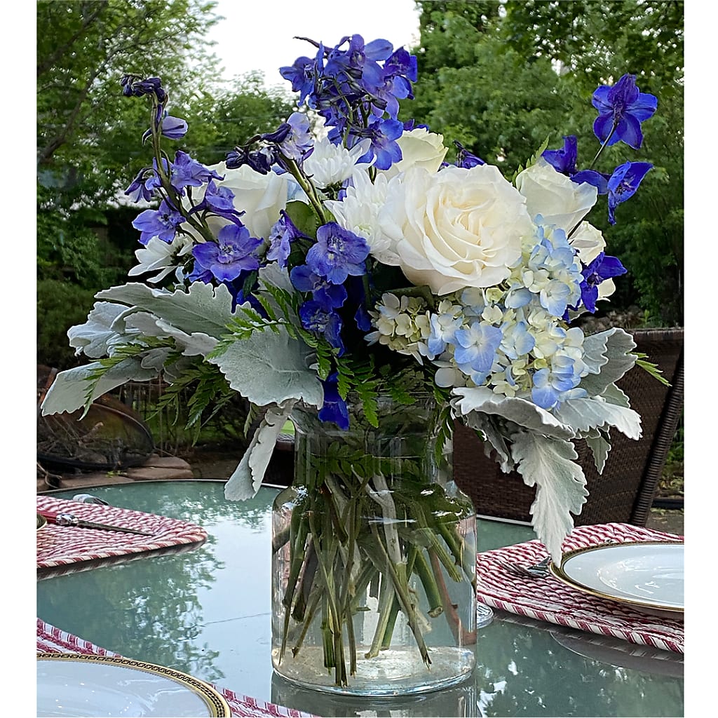Clear Skies Bouquet – UP UP & AWAY FLORAL & EVENT PLANNING, Lumberton NC