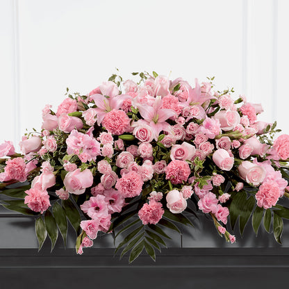 Garden of Comfort Casket Spray (Standard) – UP UP & AWAY FLORAL & EVENT PLANNING, Lumberton NC