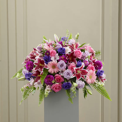 Fare Thee Well Pedestal – UP UP & AWAY FLORAL & EVENT PLANNING, Lumberton NC