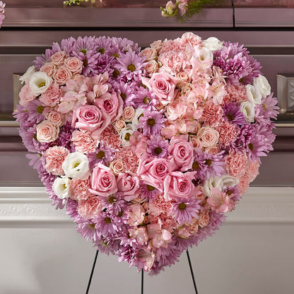 Heaven's Light Heart – UP UP & AWAY FLORAL & EVENT PLANNING, Lumberton NC