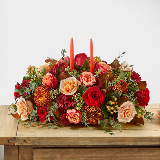 Gather Near Centerpiece – UP UP & AWAY FLORAL & EVENT PLANNING, Lumberton NC