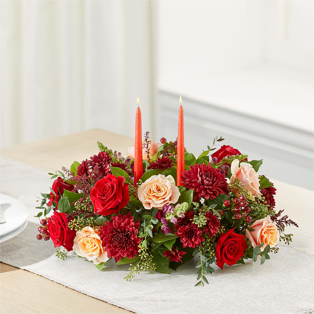 Most Thankful Centerpiece – UP UP & AWAY FLORAL & EVENT PLANNING, Lumberton NC