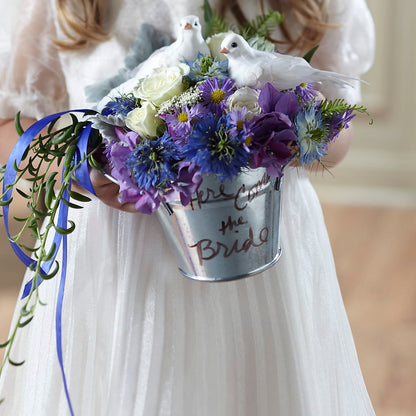 Enchantment Flower Girl Arrangement – UP UP & AWAY FLORAL & EVENT PLANNING, Lumberton NC