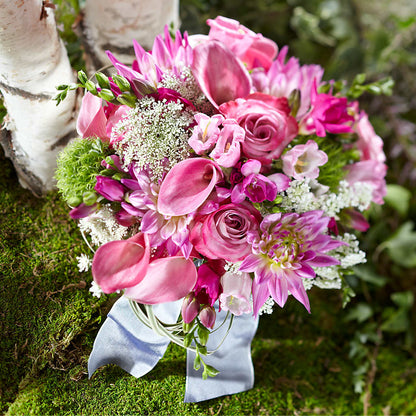 Pink Profusion Bouquet – UP UP & AWAY FLORAL & EVENT PLANNING, Lumberton NC