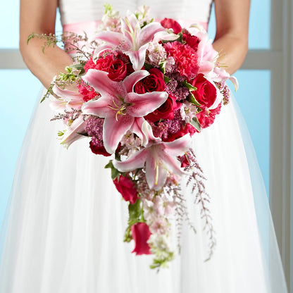 Lily & Rose Bouquet – UP UP & AWAY FLORAL & EVENT PLANNING, Lumberton NC