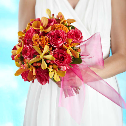 Brilliant Shades of Love Bouquet – UP UP & AWAY FLORAL & EVENT PLANNING, Lumberton NC