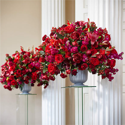 Love & Honor Arrangement – UP UP & AWAY FLORAL & EVENT PLANNING, Lumberton NC